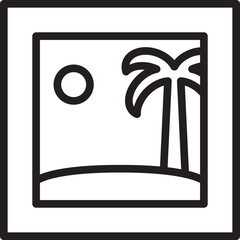 Nature Scene Picture Icon
