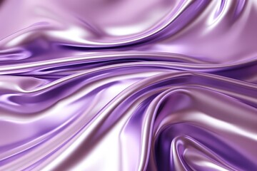 Glossy lavender metal fluid glossy chrome mirror water effect background backdrop texture