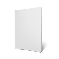 Vertical Blank Book With Soft Cover Template