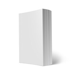 Vertical Blank Book With Soft Cover Template