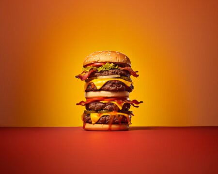 Huge max juicy burger