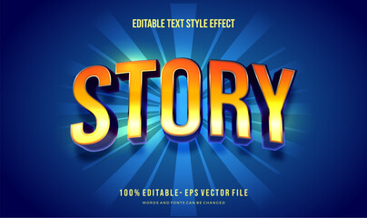Editable text effect gradient shiny color. Text style effect. Editable fonts vector files.