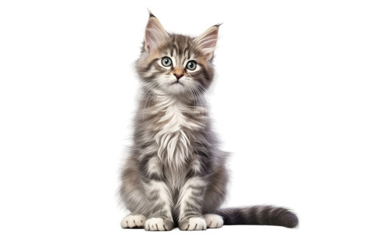 Cuteness Cat Isolated On Transparent Background