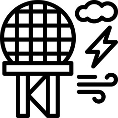 Doppler radar Icon
