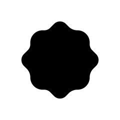 Sunburst icons vector. Starburst badges symbol. Price sticker illustration sign. Design elements for promo, adds and offers. 