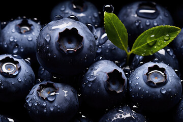 Ecology blueberry ingredient for healthy eating