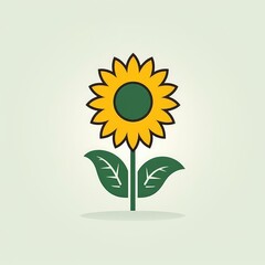 a beautiful image of sunflower
