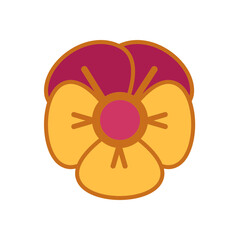 Pansy flower