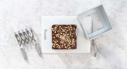 Chocolate hazelnut fudge