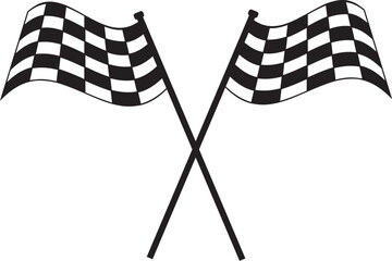 racing flags eps vector