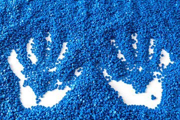 White plastic grain, plastic polymer granules,hand hold Polymer pellets, Raw materials for making water pipes, Plastics from petrochemicals and compound extrusion, resin from plant polyethylene.