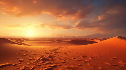 Desert landscape wallpaper