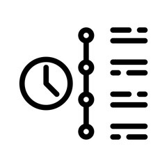 timeline line icon