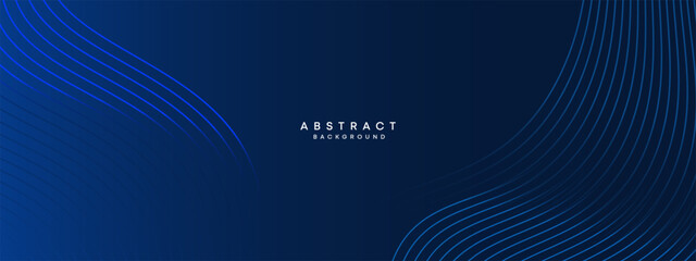 Abstract Waving Line Particle Technology Background. glowing wave lines background. Modern gradient with glowing circles lines decoration. for brochure, cover, poster, banner, website, header