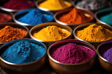 Holi powders in nostalgic patterns with a modern, holi festival images hd
