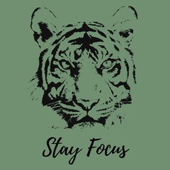 Vector Instagram Post Photo StayFocus Quote