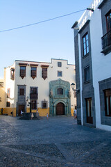 Obraz premium Columbus House in Las Palmas de Gran Canaria, Spain