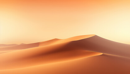 Fototapeta na wymiar Sand dunes background at sunset
