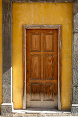 Old entrance door
