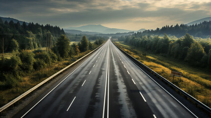 High Speed Highway in Sweden 