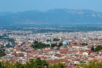 view of the city, Bursa