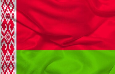 Belarus 3d background flag