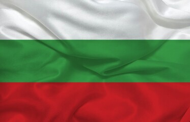 Bulgaria 3d background flag