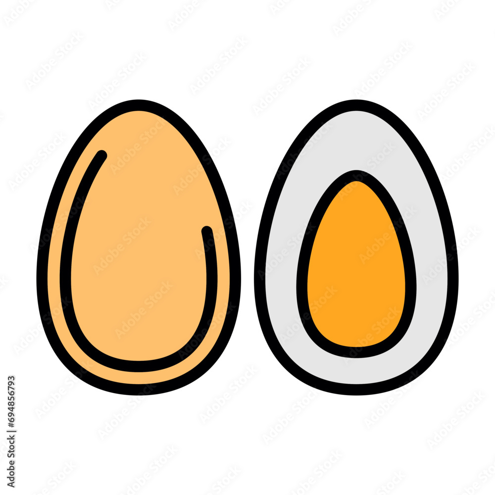 Poster eggs icon