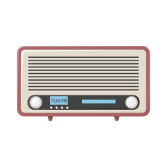 illustration of radio