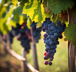 ぶどうとぶどう棚