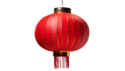 Chinese new year red lantern.
