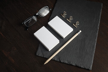 Photo of blank stationery