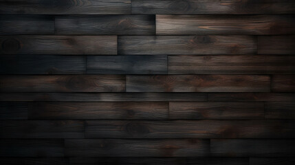 Explore the beauty of aged wood with this dark background design. The textured surface brings a rustic and vintage feel. Perfect for various creative projects. ai generative