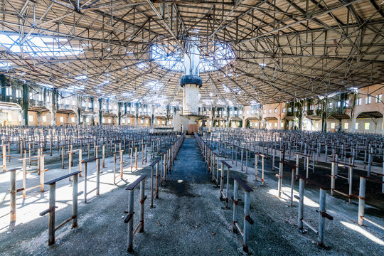 Presidio Modelo, model prison with panopticon design, Isla de la Juventud (Isle of Youth), Cuba, West Indies