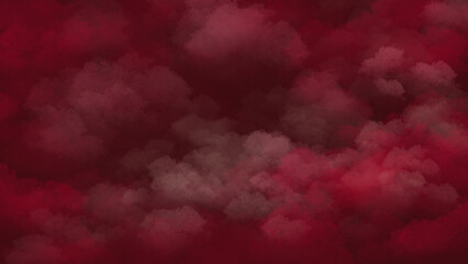 Red and pink fog gradient background, Abstract graphic background and mist effect.