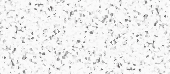 Abstract design with white paper background and terrazzo flooring texture .beautiful terrazzo matt tile stone for flooring grey marble texture background .black and white terrazzo stone texture. - obrazy, fototapety, plakaty