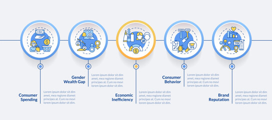 2D pink tax vector infographics template with thin linear icons concept, data visualization with 5 steps, process timeline chart.