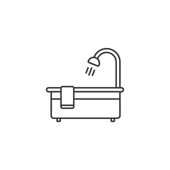 bathtub icon