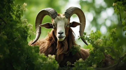Foto op Canvas goat in the zoo © faiz