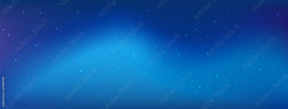 Wall mural astrology horizontal star universe background. the night with nebula in the cosmos. milky way galaxy