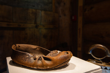 ancient traditional ukrainian footware postoly