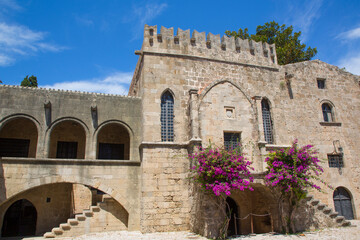 Hospice of the Knights Hospitaller, Square of the Hebrew Martyrs, Rhodes Old Town, UNESCO World Heritage Site, Rhodes