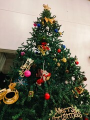 christmas tree decoration items,  for new year
