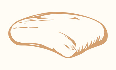 Soap. Vector pen drawing icon