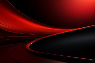 Abstract Black and Red Background. Copy space. Place for text