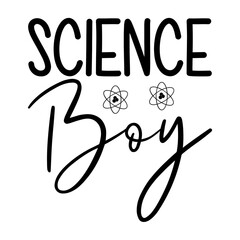 Science Boy Svg