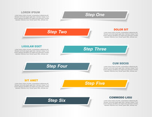 Infographic design template with place for your data. Vector illustration.