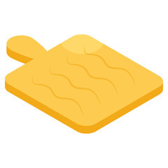 Premium download icon of vegetable cutting board 