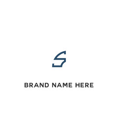 S letter logo, Letter S logo, S letter icon Design with black background. Luxury S letter