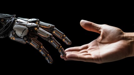 Human/robot handshake